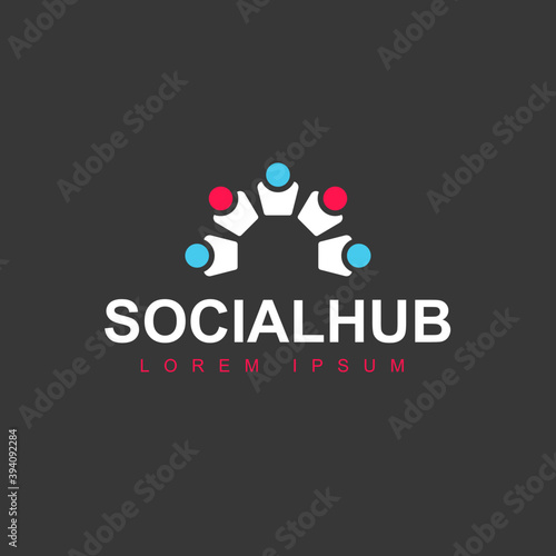 Social Hub Logo  photo