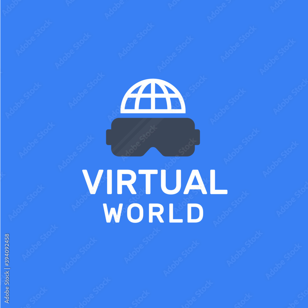 Virtual World Logo Virtual World Logo