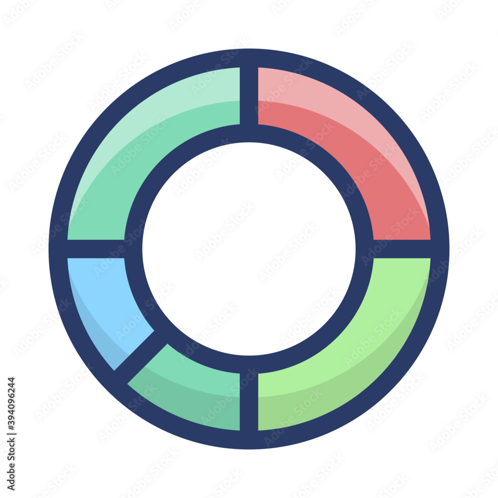 Circle Chart Vector Circle Chart Vector