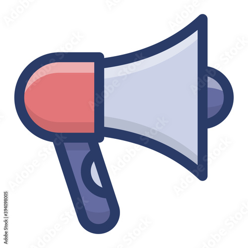 Megaphone flat Vector 