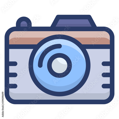 Photographic Camera Vector 