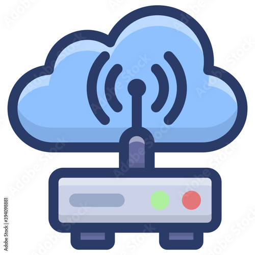 Cloud Internet Vector 