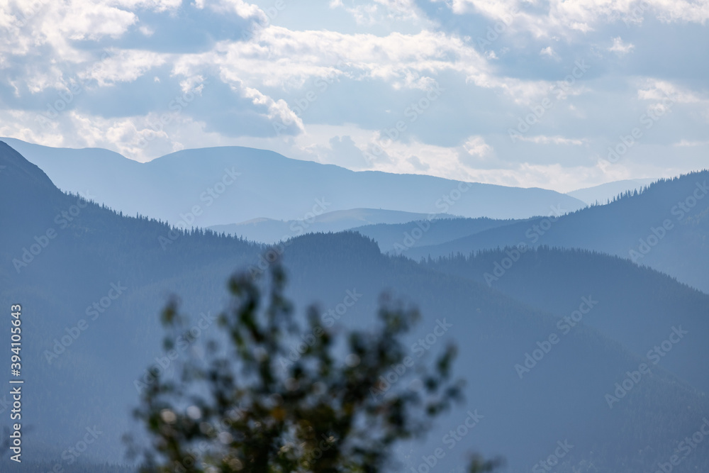 Magic mountains of the Carpathians
