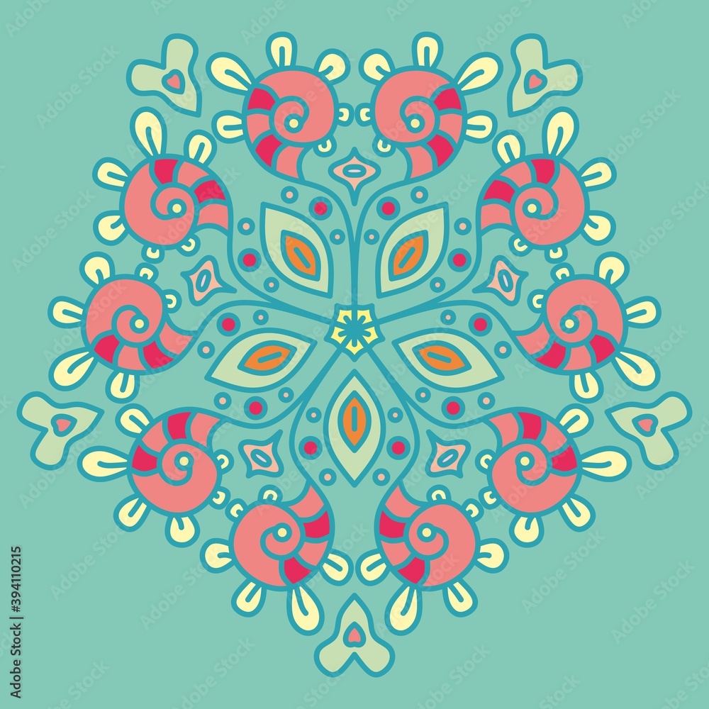 Fototapeta premium floral ornament
