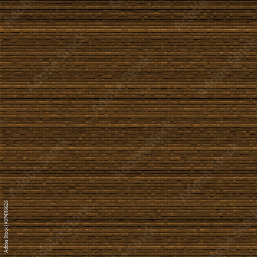 Abstract brown tiles background, vector illustration.