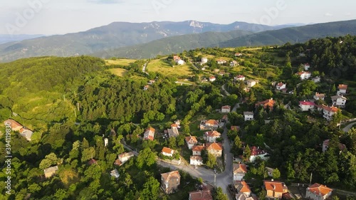 village of Yavrovo with Authentic nineteenth century houses, Plovdiv Region, Bulgaria photo