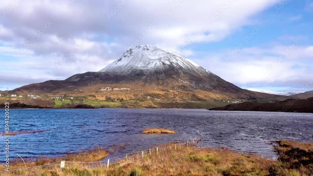 Time lapse of Errigal, the highest mountain in Donegal - Ireland Time lapse of Errigal, the highest mountain in Donegal - Ireland