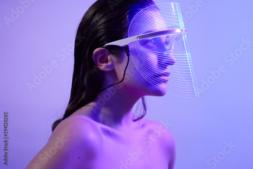 Led Mask Collagen Stimulation Blue photo