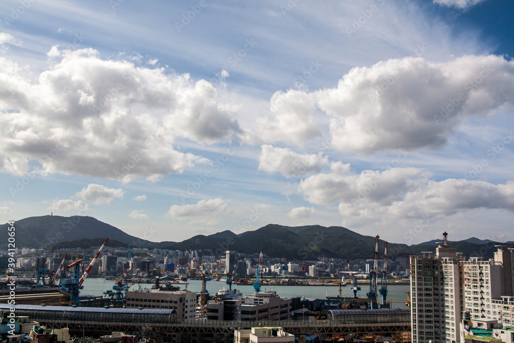 Cloud  View on Yeongdo, Busan, Korea