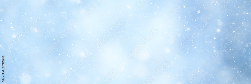 abstract white light blurred snow background, glamor christmas glow design