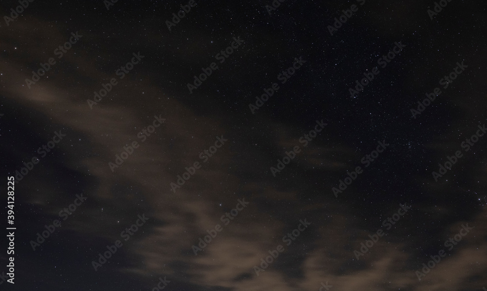 Clouds with stars in North Carolina