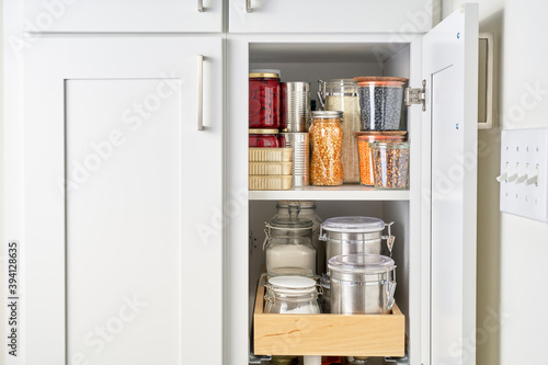 Dry Goods in a Well Stocked Pantry