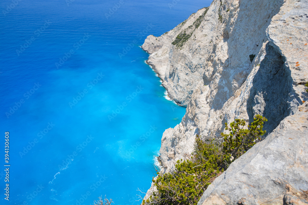 view from the cliff zakynthos