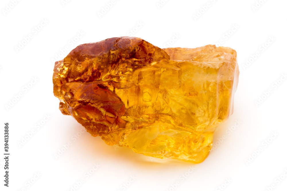 Brown caramelized sugar on white background. Brown caramelized sugar on white background.