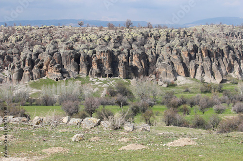 The Ancient City of Kilistra, on the road of Via Sebaste and mentioned in the Bible, visited by St. Paulos, where people lived in the Hellenistic era. photo