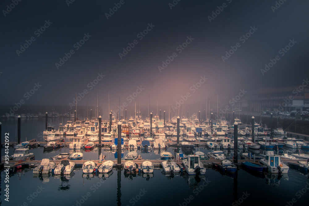 Obraz premium marina at night