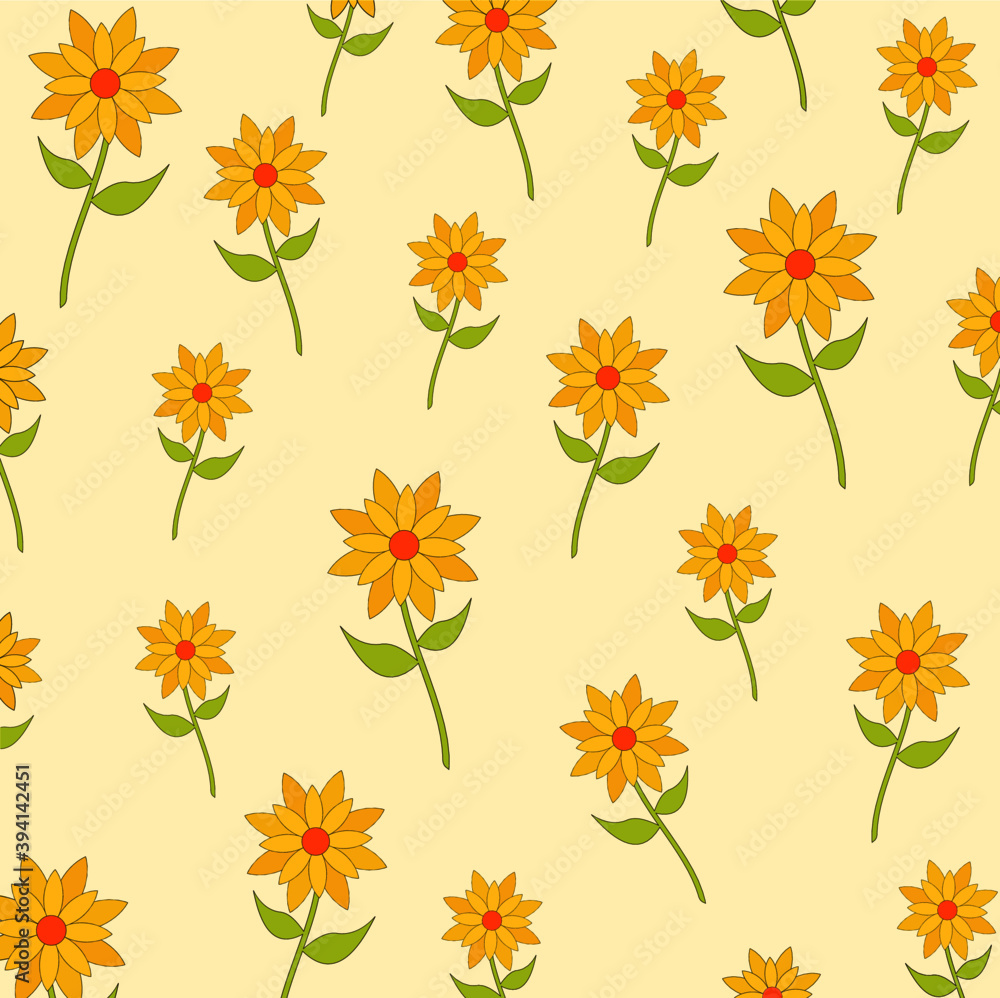 seamless pattern with flowers seamless pattern with flowers