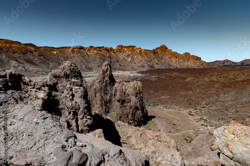 Krater im Teide Nationalpark.