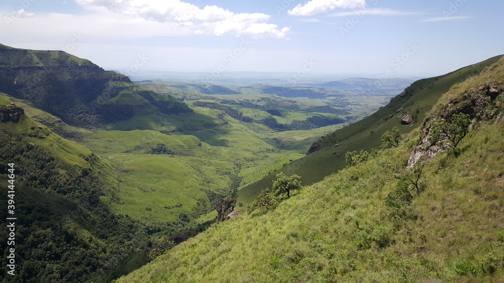 Scenery around Natal Drakensberg National Park