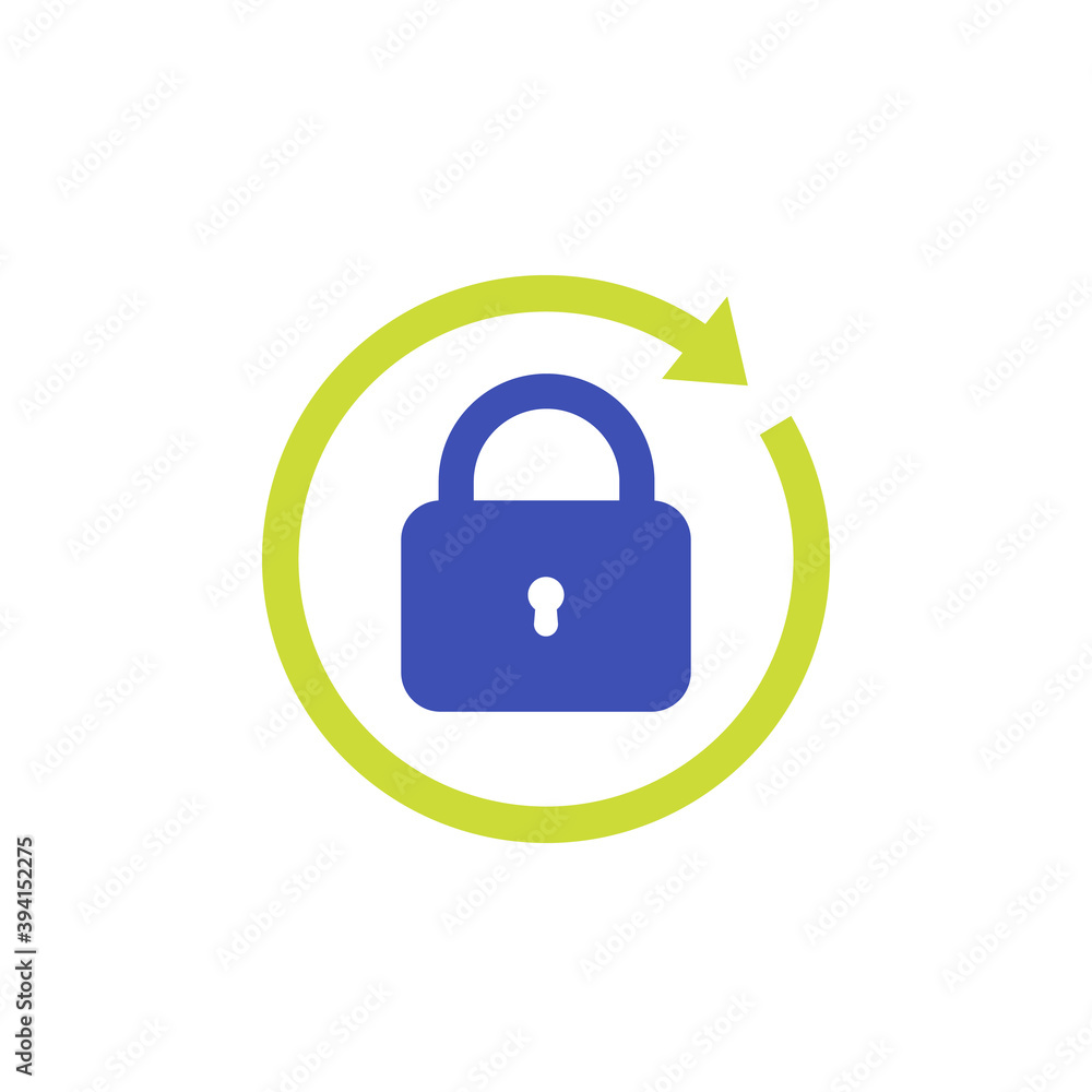 password reset icon on white password reset icon on white