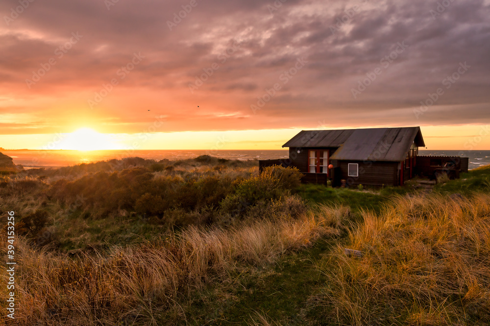 House in the dunes near Hirtshals House in the dunes near Hirtshals