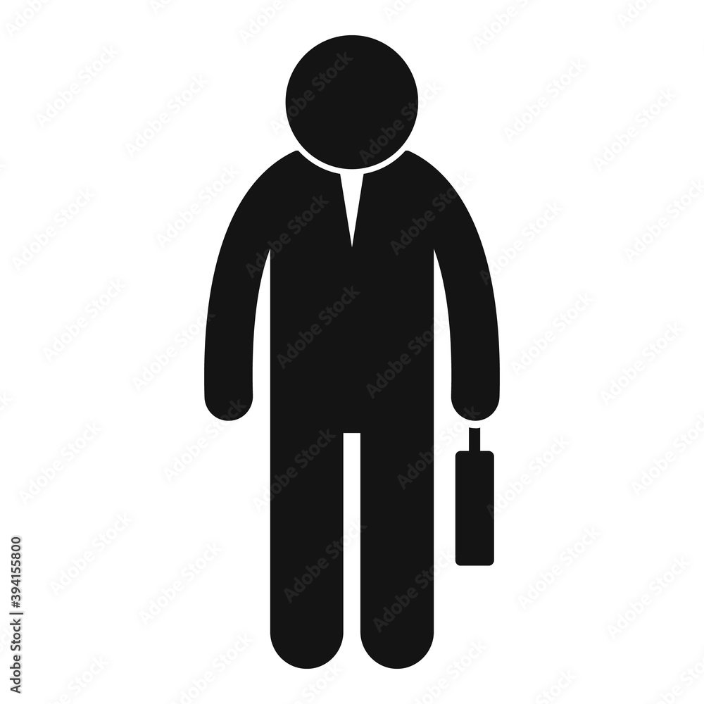 Career headhunter icon. Simple illustration of career headhunter vector icon for web design isolated on white background Career headhunter icon. Simple illustration of career headhunter vector icon for web design isolated on white background