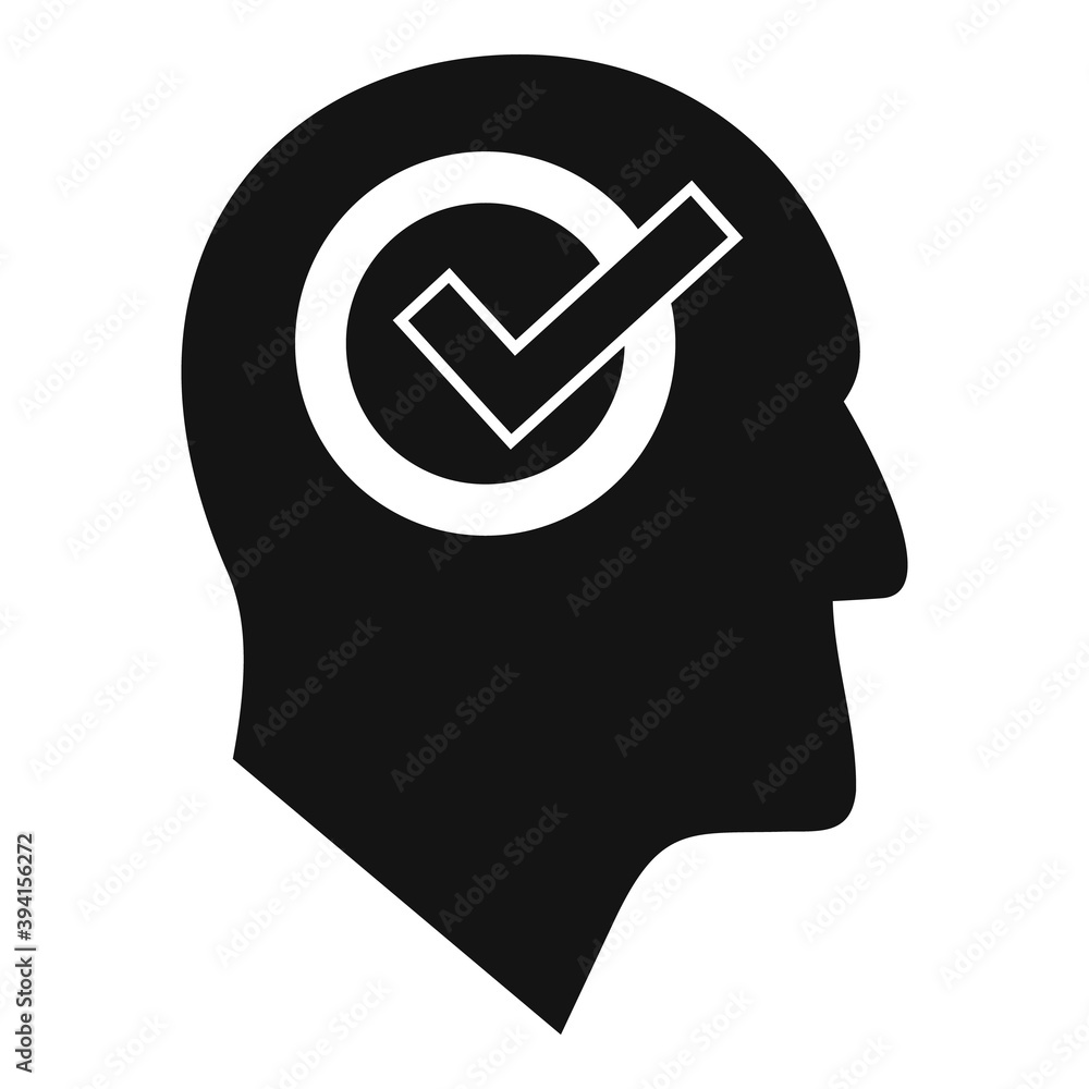 Approved job recruiter icon. Simple illustration of approved job recruiter vector icon for web design isolated on white background Approved job recruiter icon. Simple illustration of approved job recruiter vector icon for web design isolated on white background