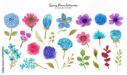 Spring Flower Watercolor