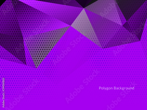 Abstract polygonal triangles colorful background
