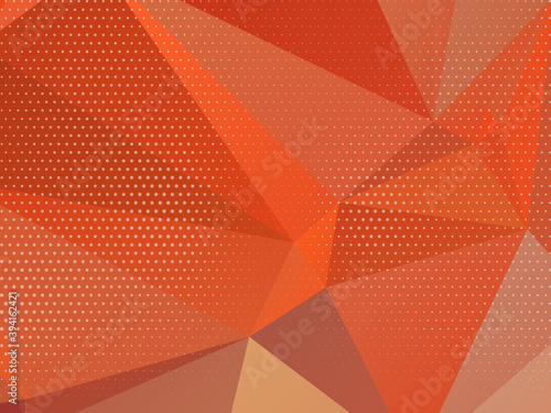 Decorative background with colorful polygon shapes