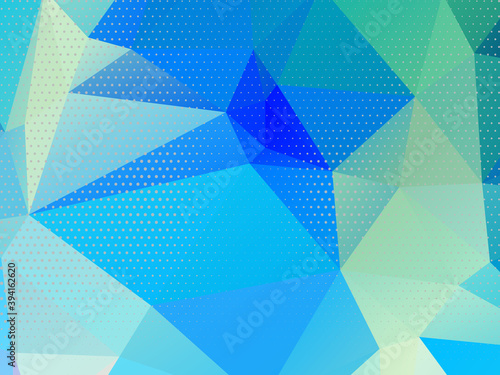 Abstract polygonal triangles colorful background