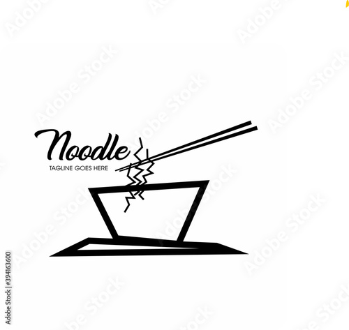 Ramen noodle logo , Ramen restaurants logo