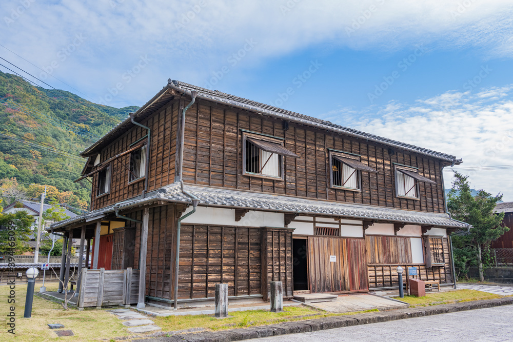 Obraz premium 旧高田回漕店