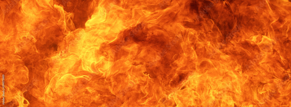 blaze fire flame conflagration texture for banner background - obrazy, fototapety, plakaty 