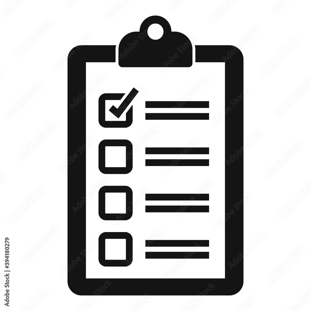 Recruiter to do list icon. Simple illustration of recruiter to do list vector icon for web design isolated on white background Recruiter to do list icon. Simple illustration of recruiter to do list vector icon for web design isolated on white background
