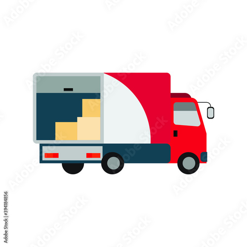 Red Truck Icon