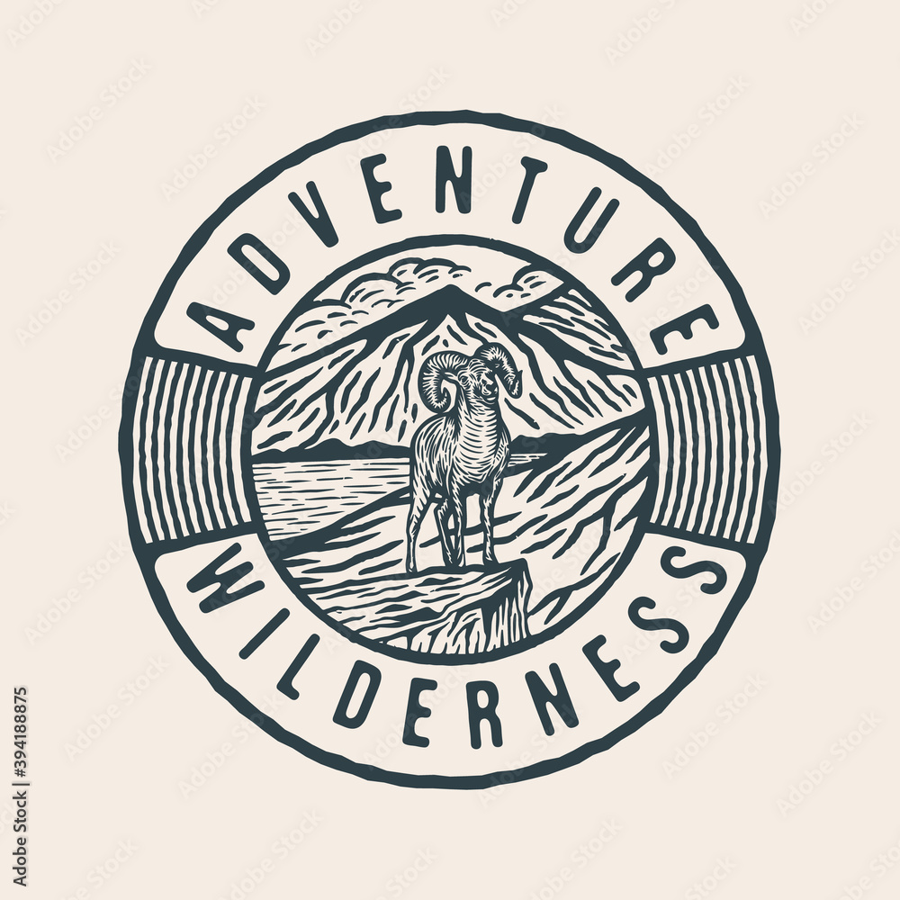 Adventure mountain wild goat nature scene Adventure mountain wild goat nature scene