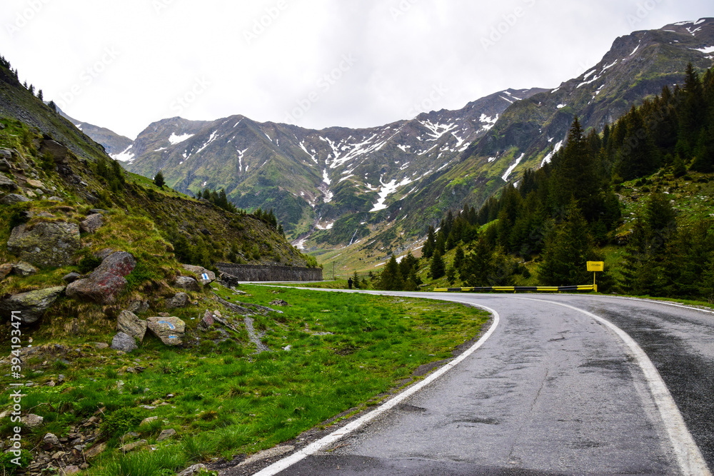 Naklejka premium Transfagarasan Road , Romania