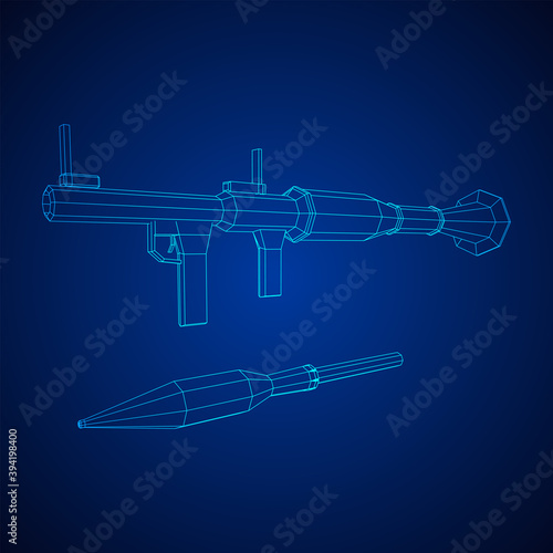 Anti-tank rocket propelled grenade launcher - RPG 7