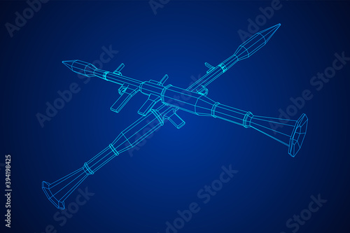 Anti-tank rocket propelled grenade launcher - RPG 7