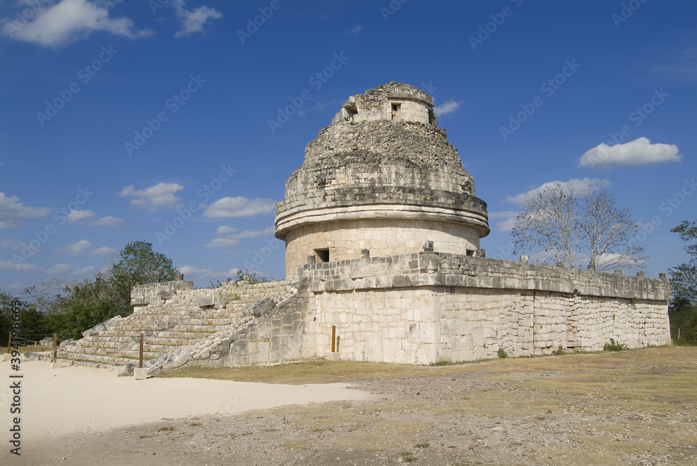 El Caracol – The Observatory, Chichen Itza; Yucatan, Mexico, UNESCO World Heritage Site.