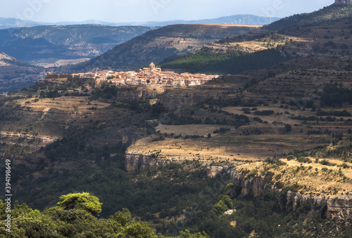 Village of Cantavieja in Maestrazgo, Teruel, Spain © peresanz