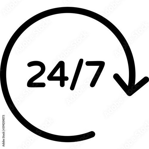 
Twenty Four Vector Icon
