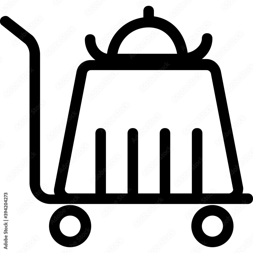 Trolley Vector Icon
Trolley Vector Icon