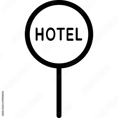  Hotel Vector Icon 