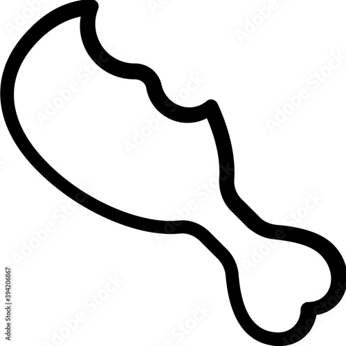 
Drumstick Vector Icon
