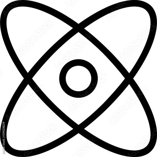 
Molecule Vector Line Icon
