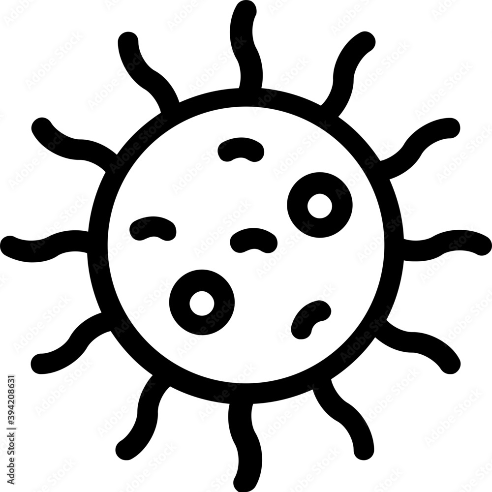 Germs Vector Line Icon
Germs Vector Line Icon