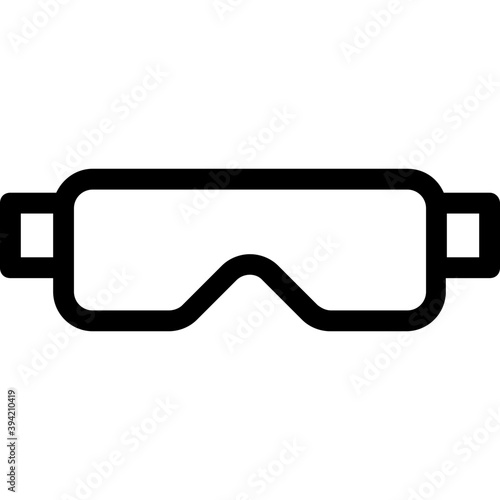 
Glasses Vector Line Icon
