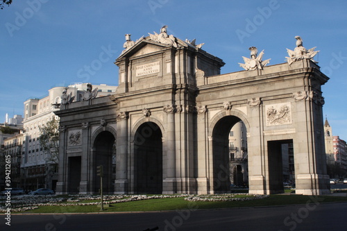 arco de triunfo en Madrid